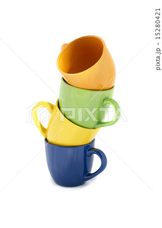 Tower of color cups 15280421
