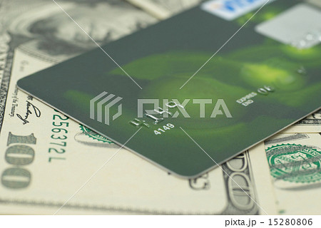 Credit card with money Credit card with money 15280806