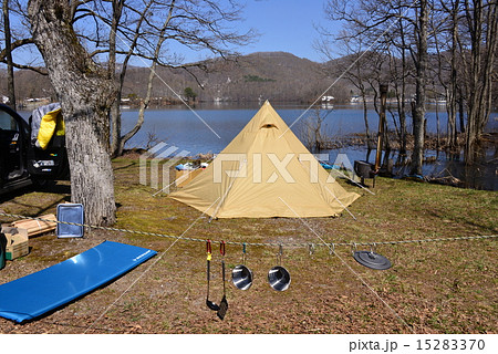 一人キャンプ 15283370