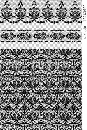 チュールレース　アラベスク 15283665