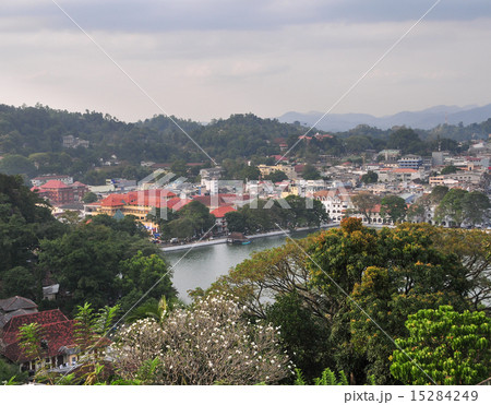View on Kandy City, Sri Lanka 15284249
