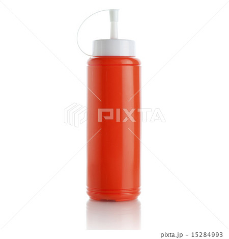 Bottle of sauce on a white background Bottle of sauce on a white background 15284993