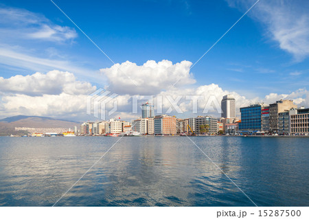 Izmir city, Turkey. Modern coastal city view 15287500