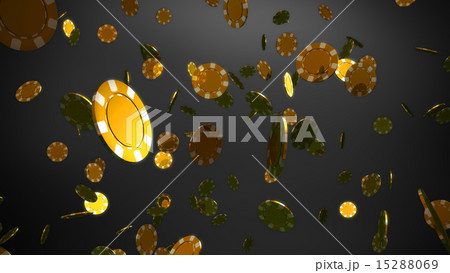 golden casino chips black background golden casino chips black background 15288069