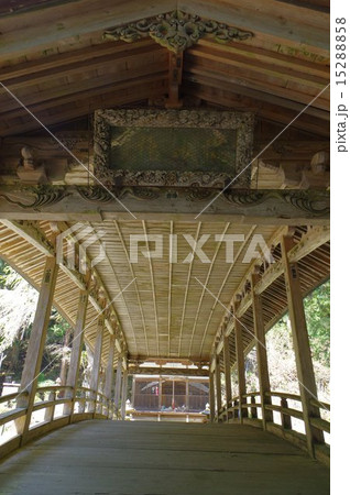 信州 安曇野 満願寺の微妙橋(東入り口) 信州 安曇野 満願寺の微妙橋(東入り口) 15288858
