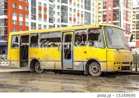 Broken bus Broken bus 15289690
