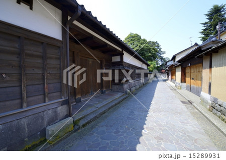 金沢　長町武家屋敷跡　長屋門 15289931