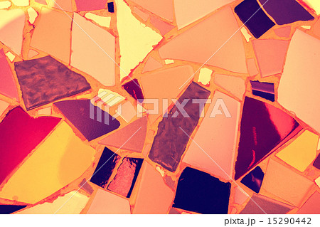Vintage mosaic background 15290442