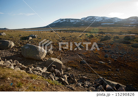 Mountain plateau Valdresflye, Jotunheimen, Norway Mountain plateau Valdresflye, Jotunheimen, Norway 15290826