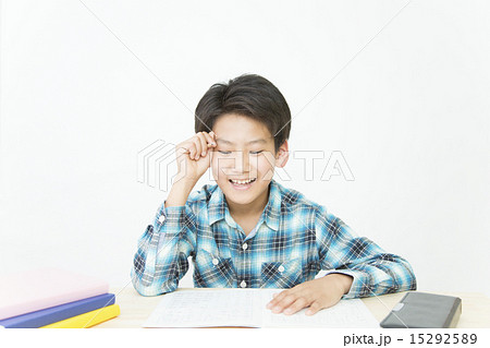 勉強する男の子 15292589
