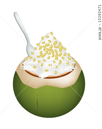 Coconut Ice Cream with Split Peas 15293471