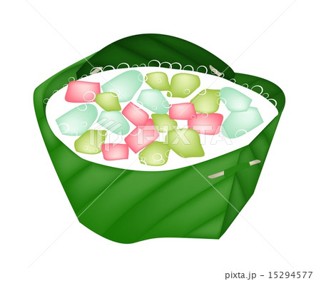 Stuffed Water Chestnut in Syrup and Coconut Milk Stuffed Water Chestnut in Syrup and Coconut Milk 15294577