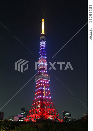 東京タワー　オバマ大統領来日記念　星条旗ダイヤモンドヴェール 15295585