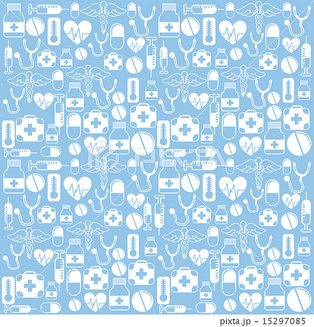 medical design over blue background vector...のイラスト素材 [15297085] - PIXTA