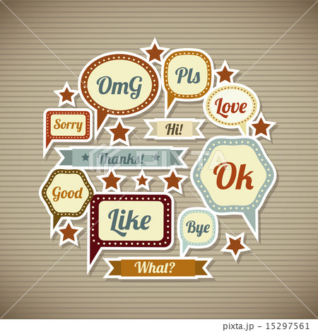 expression icons over vintage background vector illustration expression icons over vintage background vector illustration 15297561