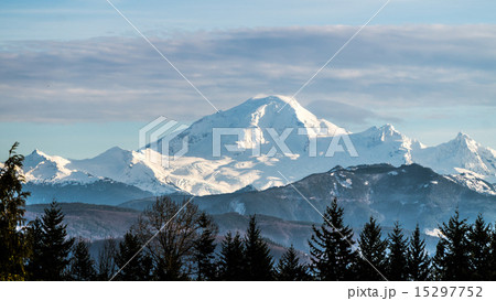 View of Mount Baker in Washington state View of Mount Baker in Washington state 15297752