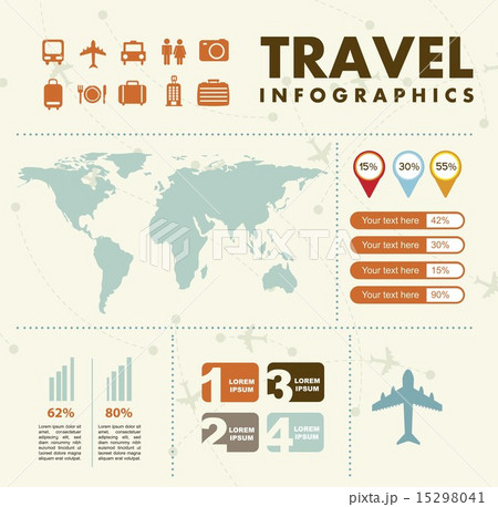 infographics set with different elements vector illustration infographics set with different elements vector illustration 15298041