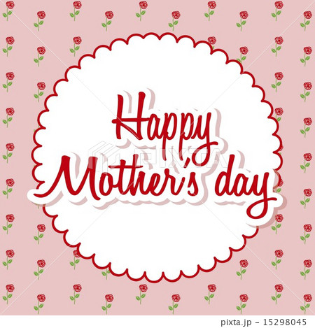 happy mothers day card with roses vector illustration happy mothers day card with roses vector illustration 15298045