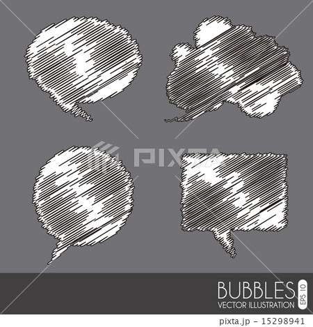 bubbles design over gray background vector illustration 15298941