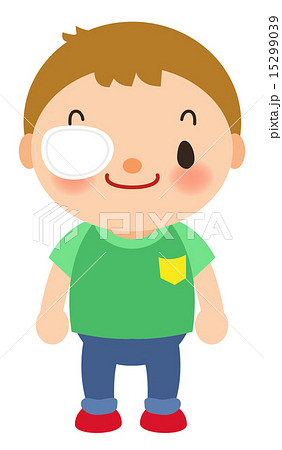 男の子_アイパッチ 15299039