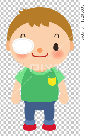 男の子_アイパッチ 15299039