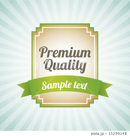 premium quality over blue background vector illustration premium quality over blue background vector illustration 15299148