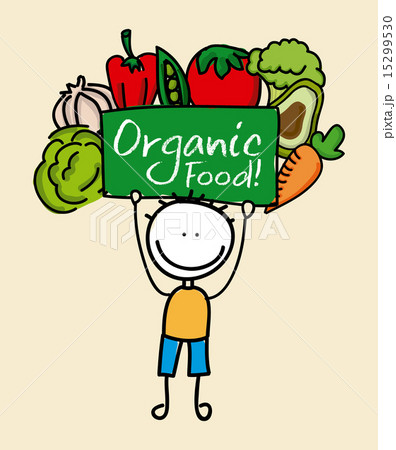 organic food design over pink background vector illustration 15299530