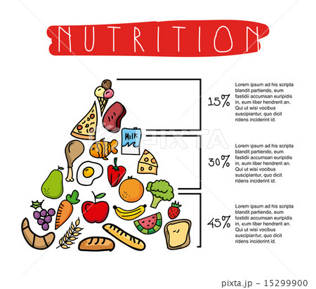 nutrition design over white background vector illustration 15299900