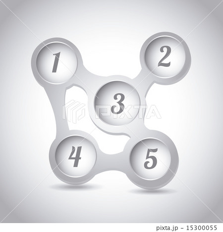 numbers and infographics over gray background vector illustratio numbers and infographics over gray background vector illustratio 15300055
