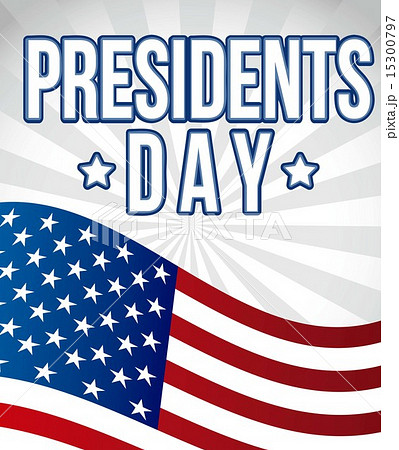 presidents day background flag united states vector illustration presidents day background flag united states vector illustration 15300797
