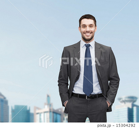 handsome buisnessman handsome buisnessman 15304292