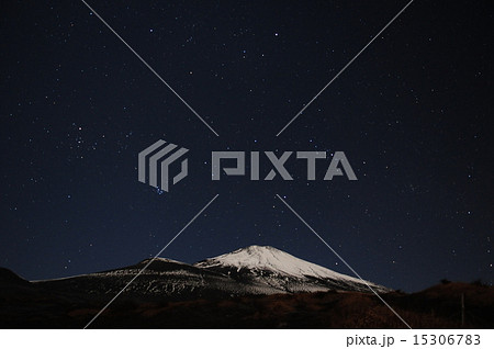 富士山　御殿場口からの星空 15306783