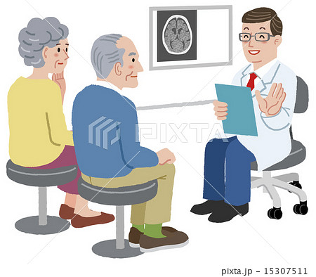 医者 患者 Doctor talking with his patient and family 医者 患者 Doctor talking with his patient and family 15307511