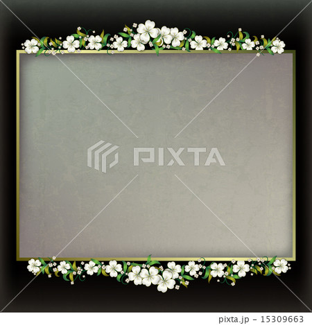 abstract background with floral ornament abstract background with floral ornament 15309663