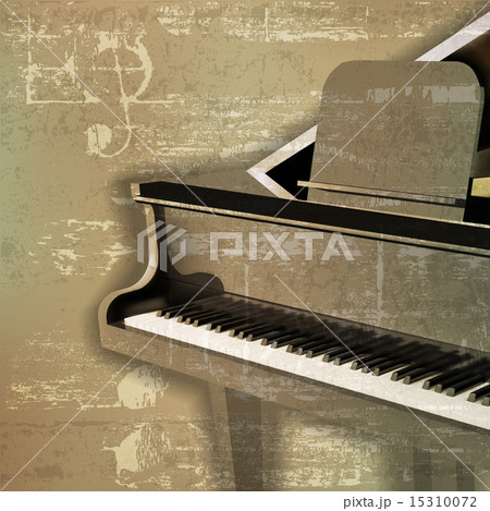 abstract grunge piano background with grand piano abstract grunge piano background with grand piano 15310072