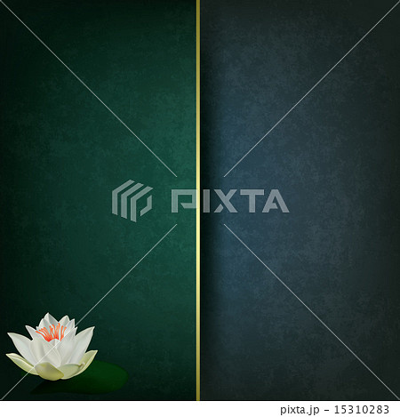 abstract grunge background with lotus 15310283