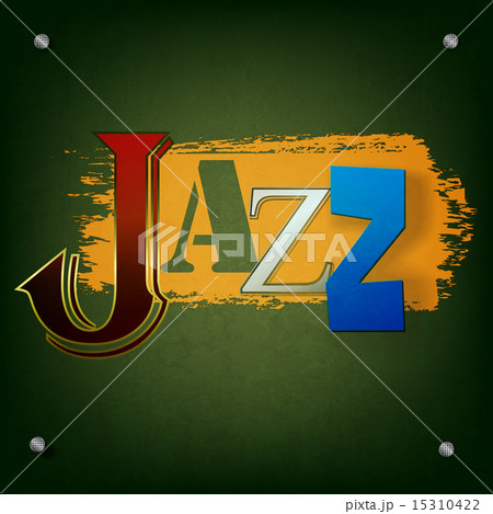 Abstract jazz music background 15310422