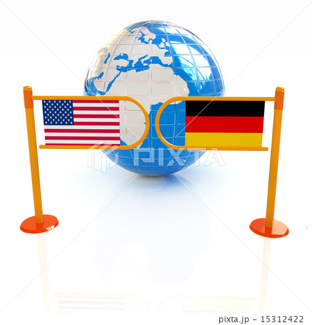 turnstile and flags 15312422