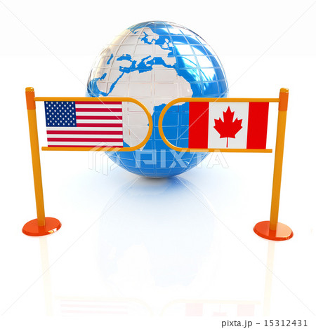 turnstile and flags 15312431