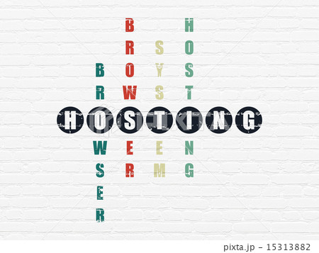 Web development concept: word Hosting in solving Crossword Puzzle Web development concept: word Hosting in solving Crossword Puzzle 15313882