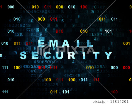 Protection concept: Email Security on Digital background 15314201