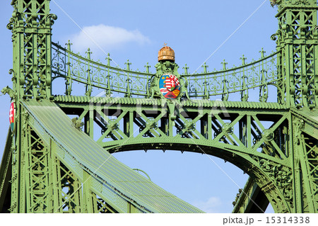 Liberty Bridge Closeup in Hungary Liberty Bridge Closeup in Hungary 15314338