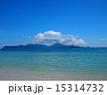 青い空と青い海 15314732