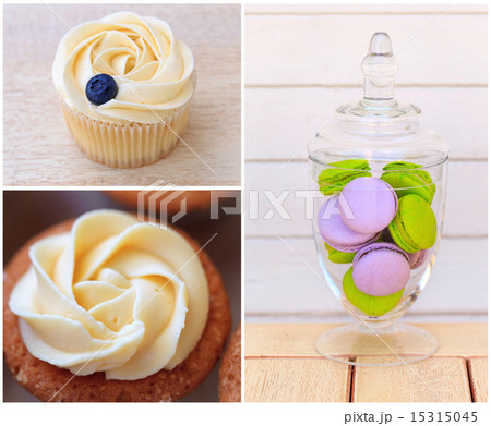Sweet holiday buffet collage Sweet holiday buffet collage 15315045