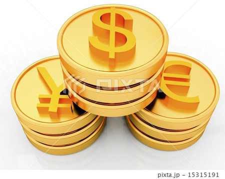 gold coins with 3 major currencies gold coins with 3 major currencies 15315191