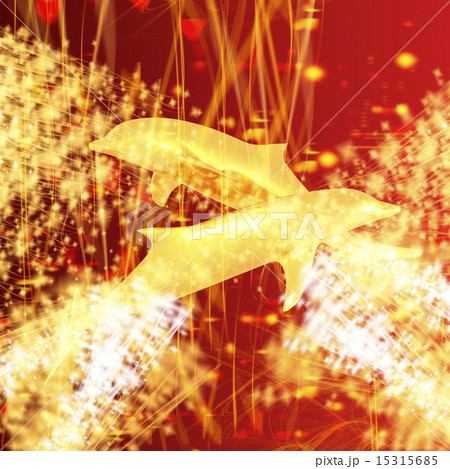 Golden Dolphin - a symbol of love and devotion 15315685