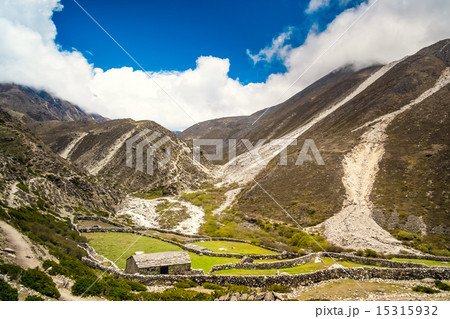 Panoramic mountain landscape 15315932