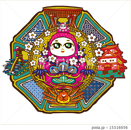金沢イラスト 15316056