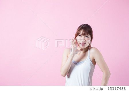 フィットネス(ピンクバック) フィットネス(ピンクバック) 15317488
