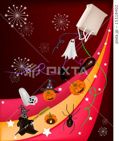 Various Halloween Item on Beautiful Halloween 15318402